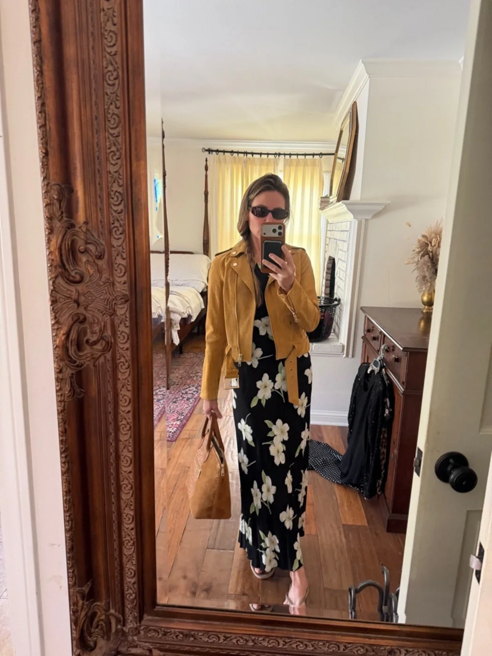vintage 90s maxi dress 90s Grunge Floral Maxi Dress